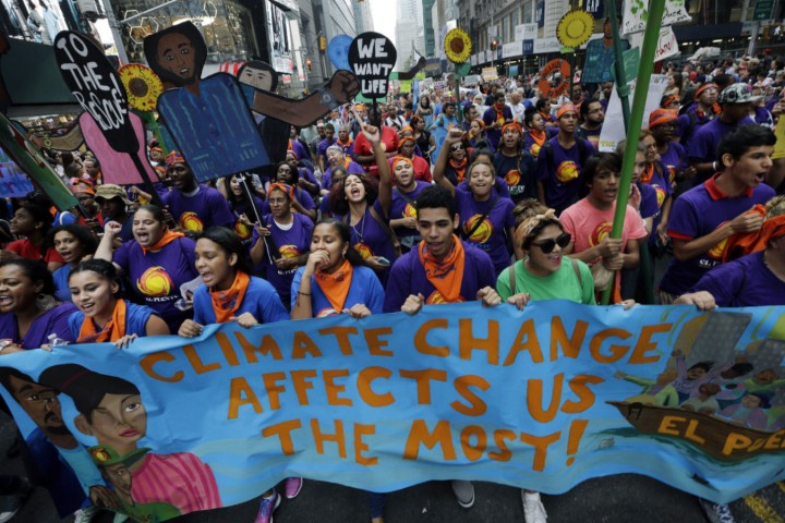 Rise for Climate: Protesters Take to Streets across the Planet to Demand Action on Environment